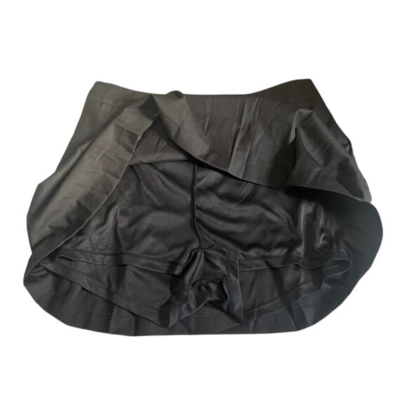 Halara High Waisted Invisible Zipper Pleated Mini 2 in 1 Skirt Sz Large Womens B - Picture 4 of 13